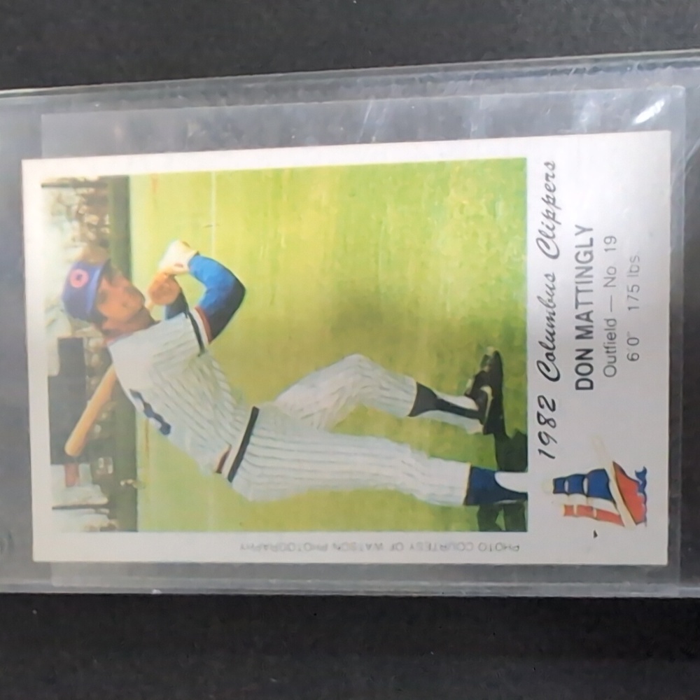 Don Mattingly Pre rookie 1982